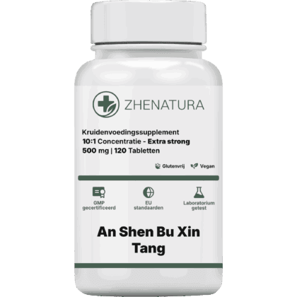 An shen bu xin tang verpakking potje groen