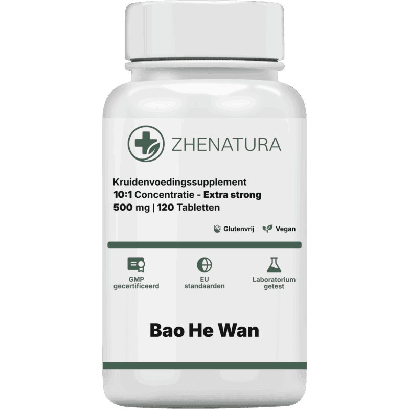 Bao he wan verpakking potje groen