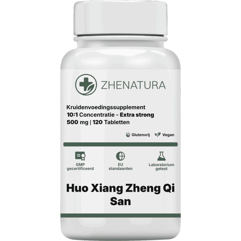 Huo xiang zheng qi san verpakking potje groen