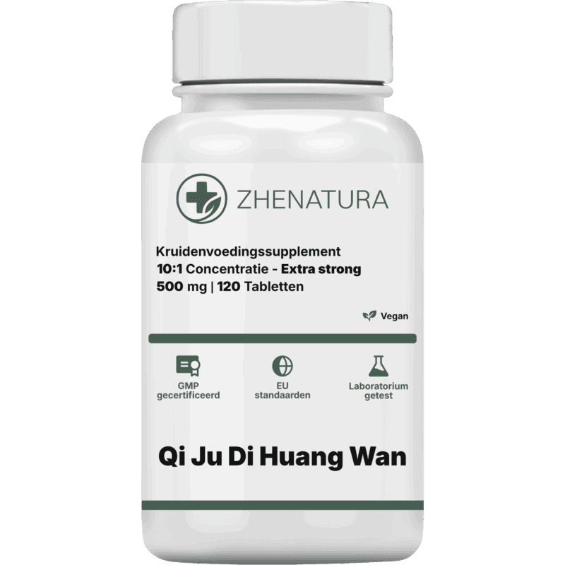 Qi ju di huang wan verpakking potje groen