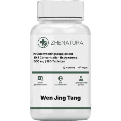 Wen jing tang verpakking potje groen
