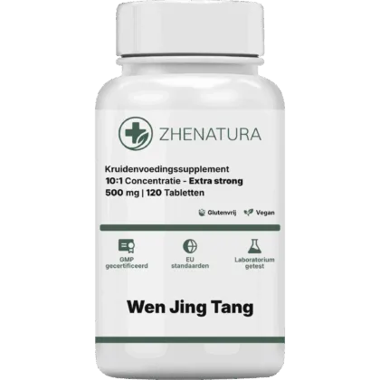 Wen jing tang verpakking potje groen