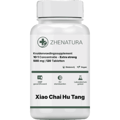 Xiao chai hu tang verpakking potje groen