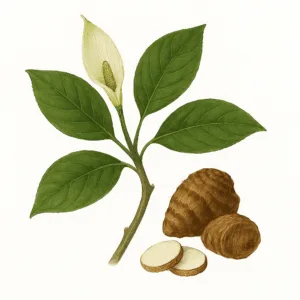 Pinellia wortelstok (Ban Xia)