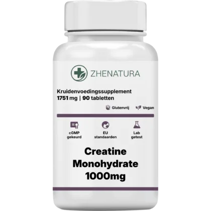 Creatine monohydrate 1000mg verpakking potje ZHENNL.png