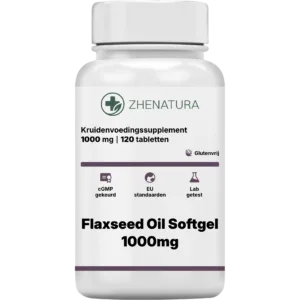 Organische Lijnzaad Olie Softgel 1000mg