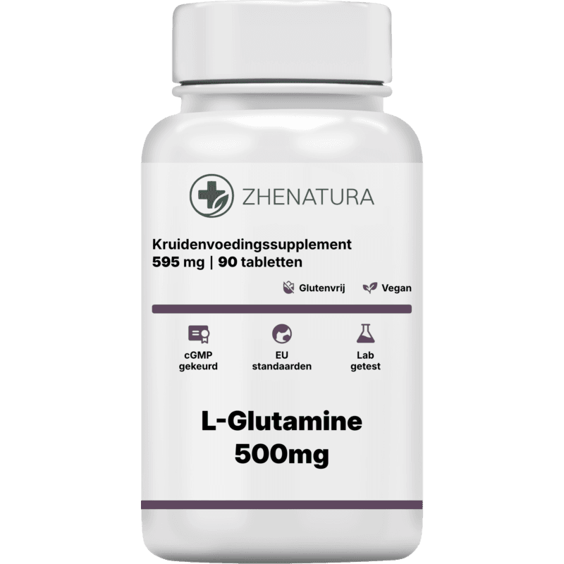 L glutamine 500mg verpakking potje ZHENNL.png