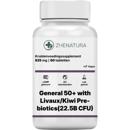 General 50 with livaux kiwi pre biotics 22 5b cfu verpakking potje zhen.png