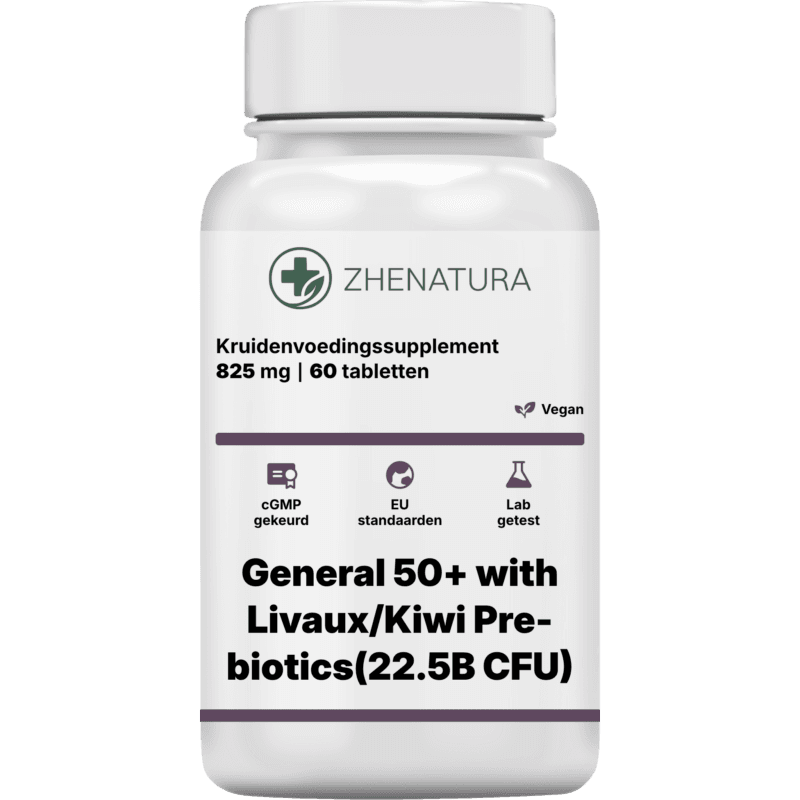 General 50 with livaux kiwi pre biotics 22 5b cfu verpakking potje zhen.png