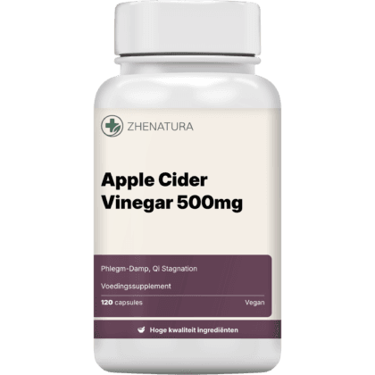 Apple cider vinegar 500mg verpakking potje1.png