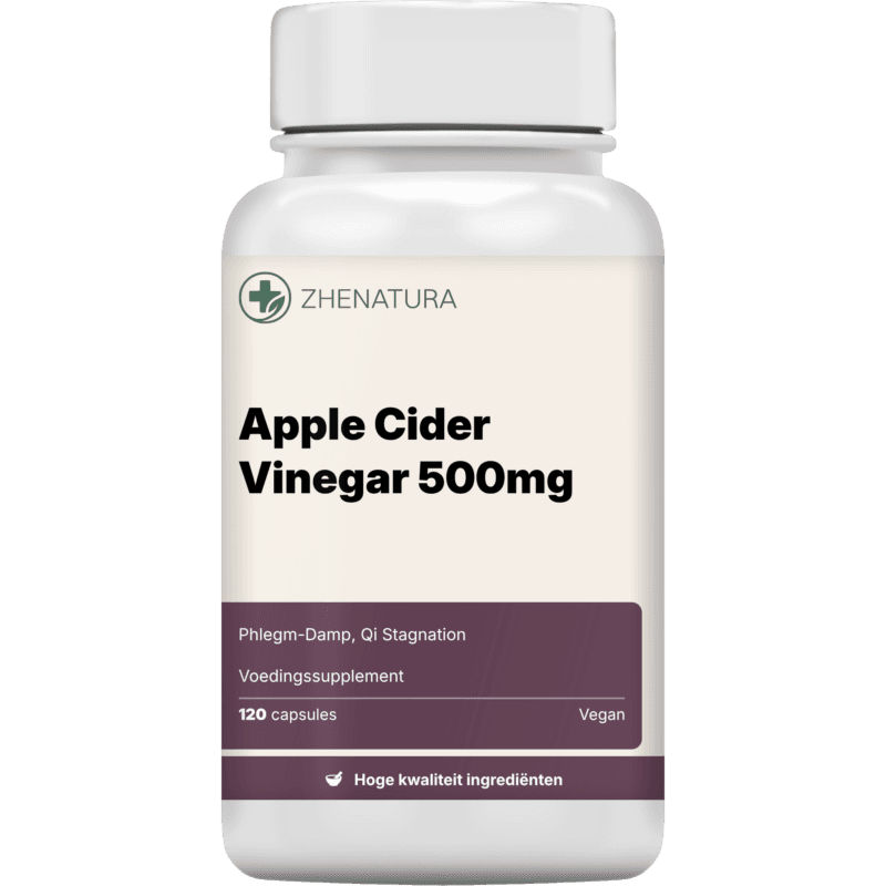 Apple cider vinegar 500mg verpakking potje1.png