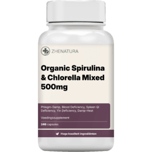 Organic Spirulina & Chlorella Mixed 500mg