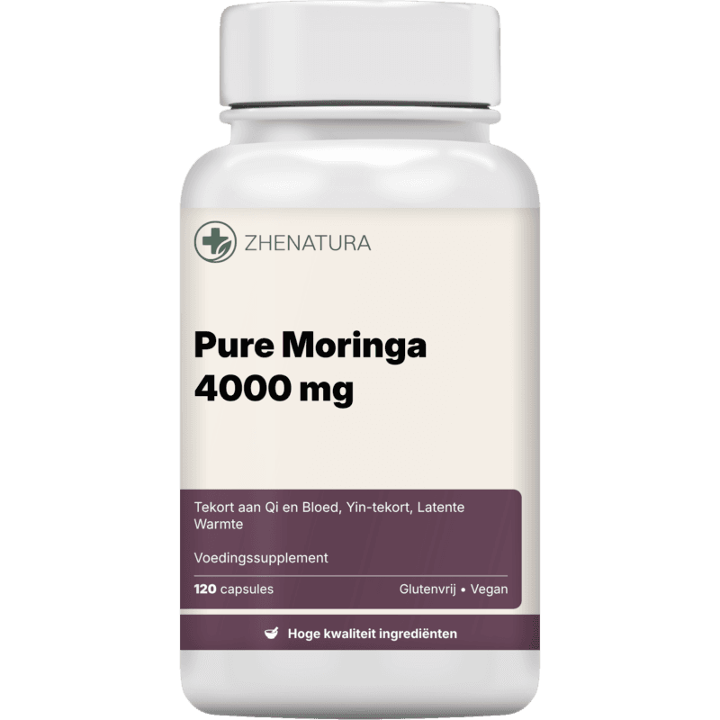 Pure moringa 4000 mg verpakking potje.png