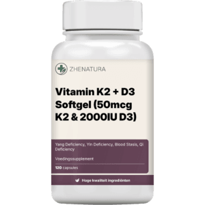 Vitamin K2 + D3 Softgel (50mcg K2 & 2000IU D3)