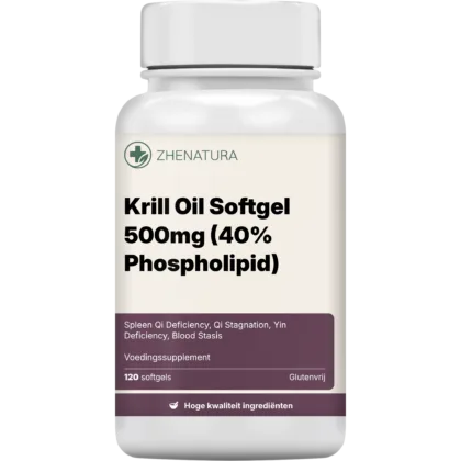 Krill oil softgel 500mg 40 phospholipid verpakking potje Zhen.png