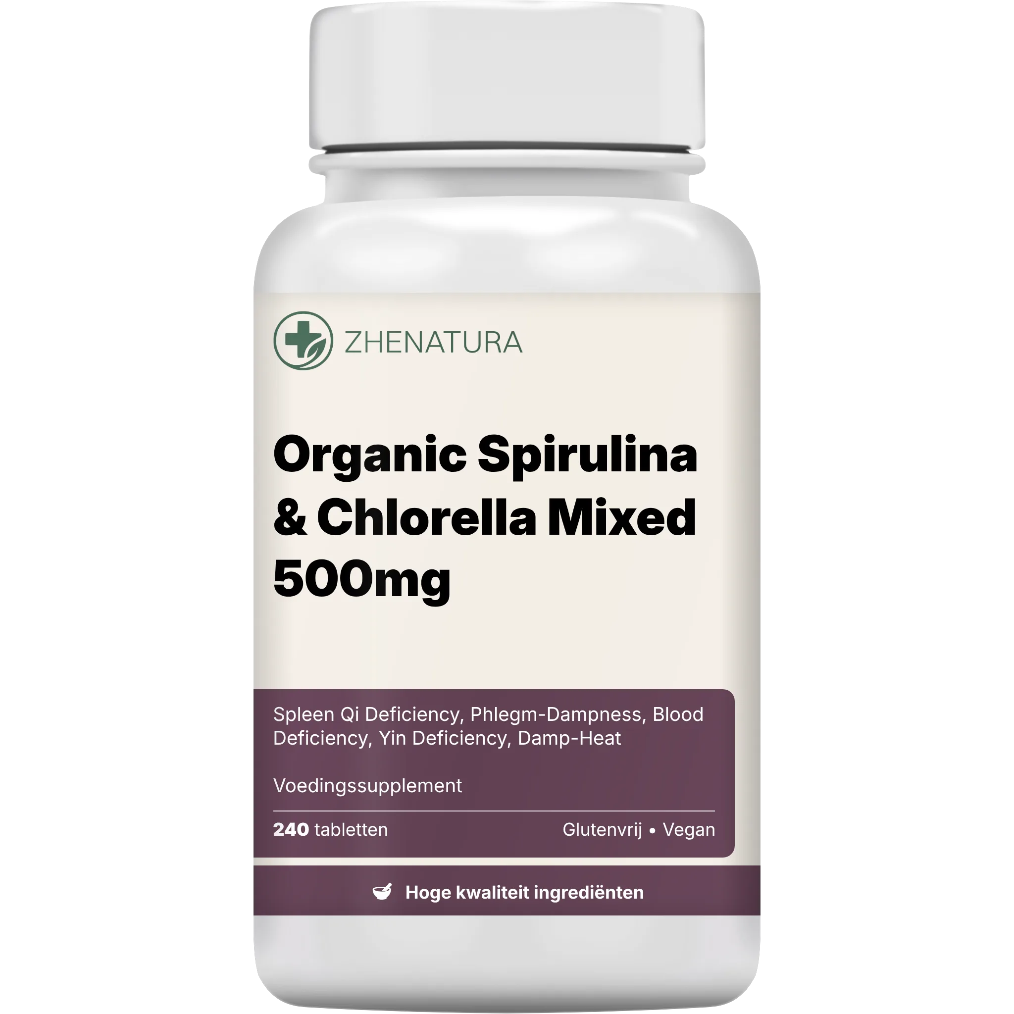 Organic Spirulina & Chlorella Mixed 500mg