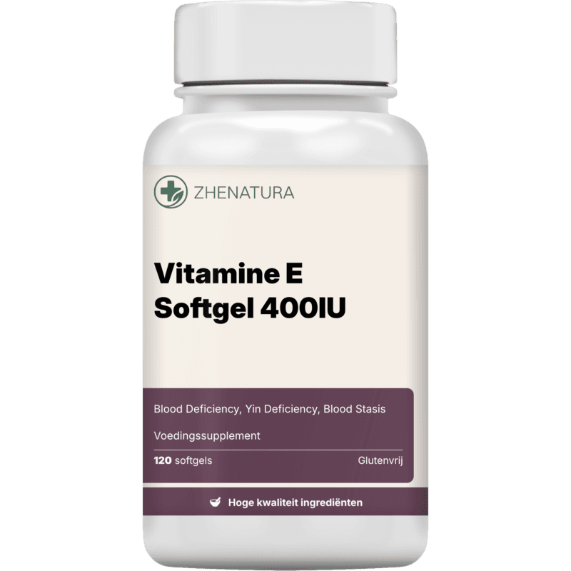 Vitamine e softgel 400iu verpakking potje1.png