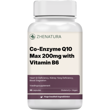 Co enzyme q10 max 200mg with vitamin b6 verpakking potje zhen.png