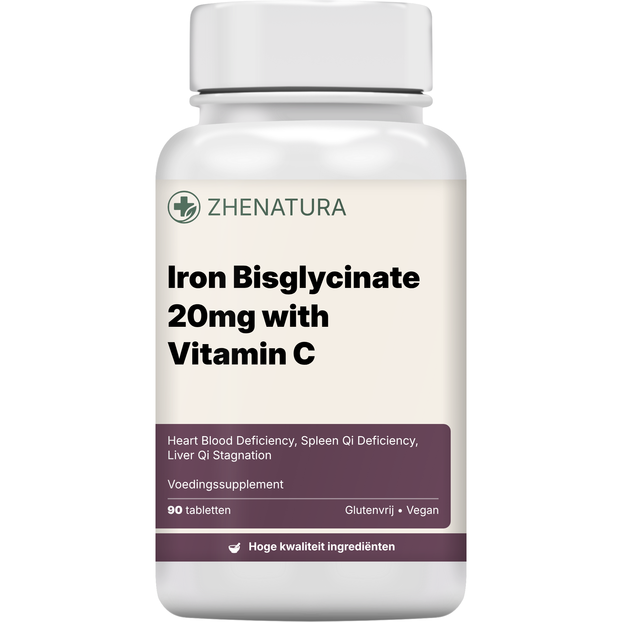 Iron Bisglycinate 20mg with Vitamin C