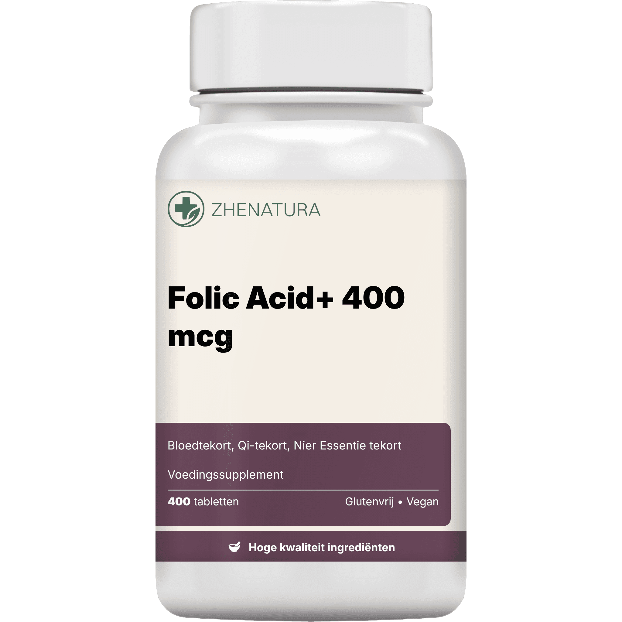 Folic acid 400 mcg verpakking potje 1.png