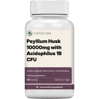 Psyllium husk 10000mg with acidophilus 1b cfu verpakking potje.png