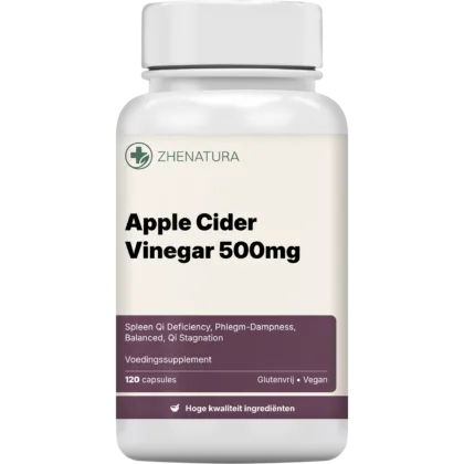 Apple cider vinegar 500mg verpakking potje.png