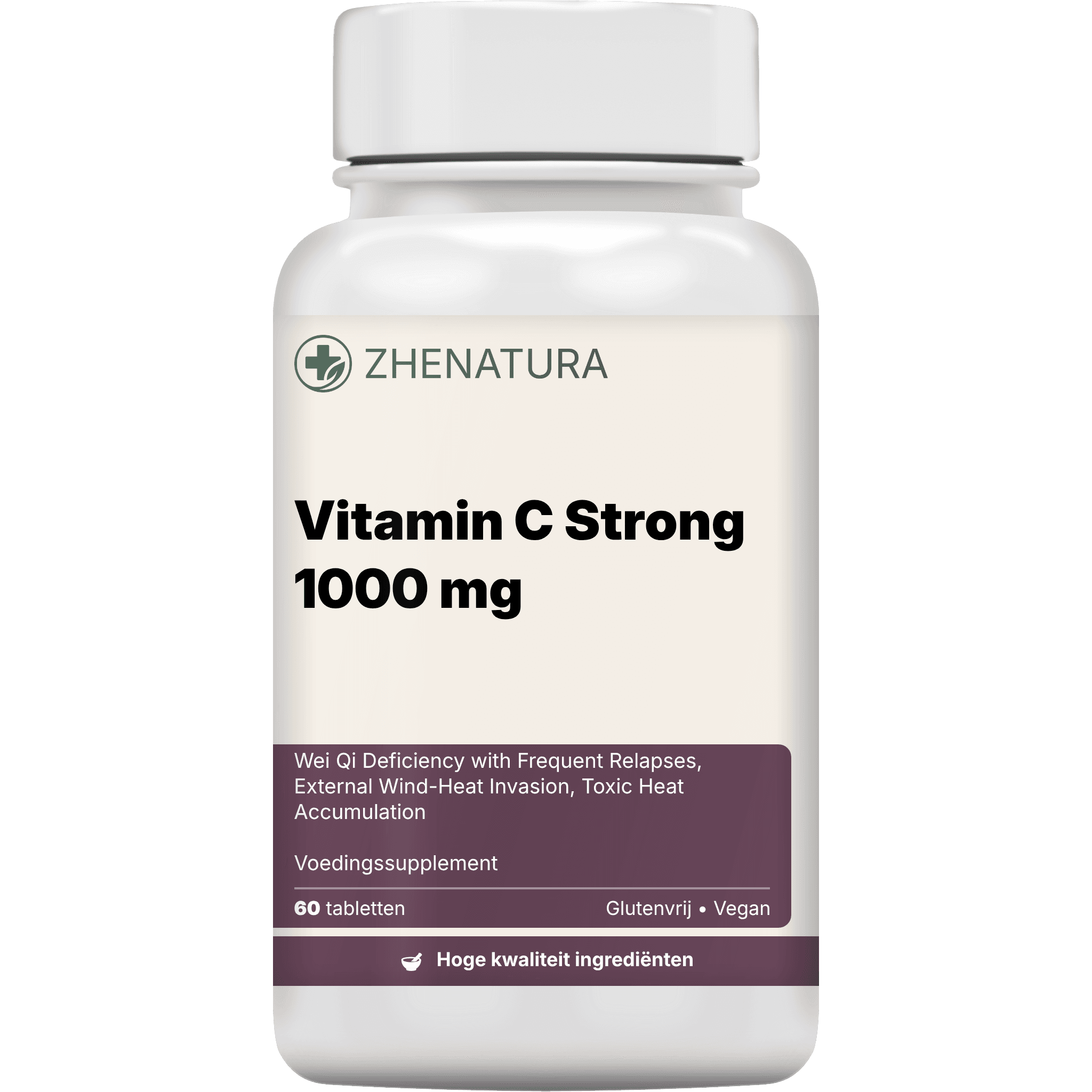 Vitamin c strong 1000 mg verpakking potje.png
