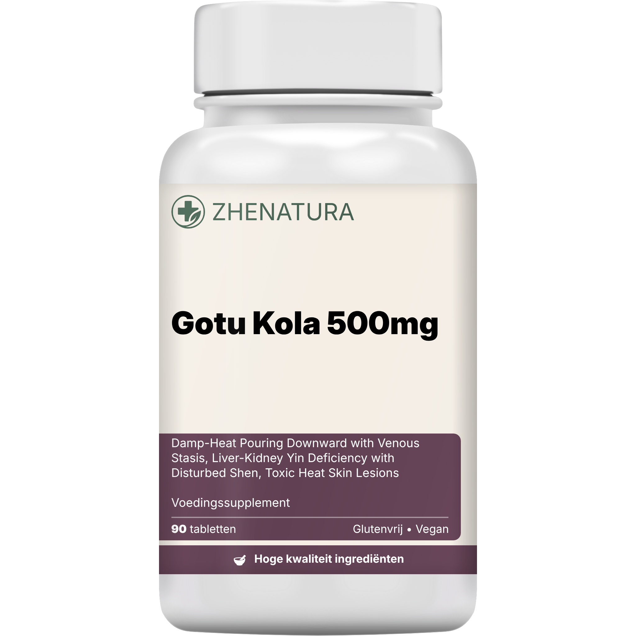 Gotu kola 500mg verpakking potje.png